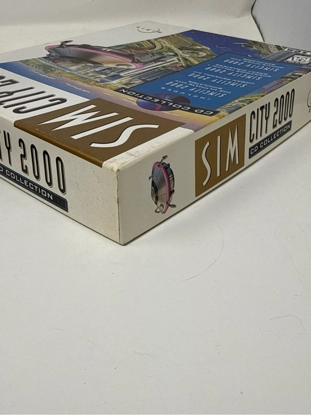 SimCity 2000 CD Collection by Maxis - White Box. CIB